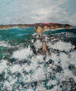 photo peinture Le phare de la Vieille